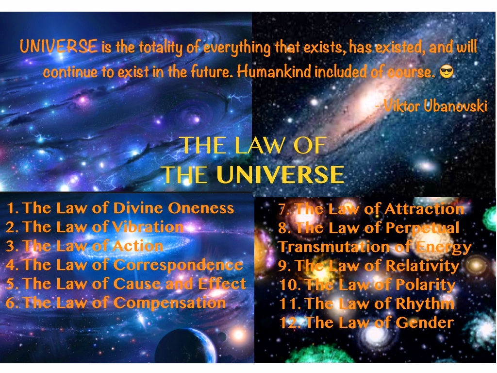 Laws of The Universe 1